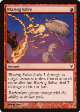 Blazing Salvo (58) — card price