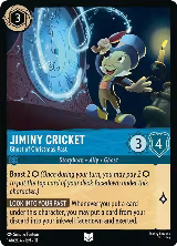 Jiminy Cricket - Ghost of Christmas Past (146/204) — card price