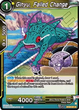 Ginyu, Failed Change (BT29-071) — card price