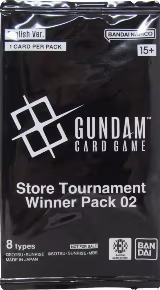 Store Tournament Winner Pack 02, Gundam Promotional Cards — Gundam card price