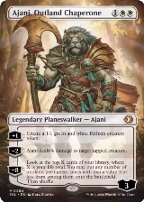 Ajani, Outland Chaperone (Borderless) (284) — card price