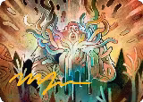 Aurora Awakener Art Card (40/54) (Gold-Stamped Signature) (40) — card price