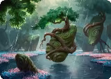 Rain-Slicked Copse Art Card (49) — card price