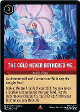 The Cold Never Bothered Me (130/204) — card price
