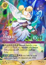 Tinker Bell - Snowflake Collector (Store Championship) (34), Disney Lorcana Promo Cards — Lorcana card price