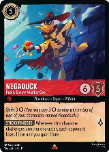 Negaduck - Public Enemy Number One (116/204) — card price