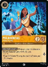 Pocahontas - Finding the Way (8/204) — card price