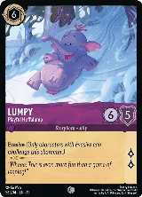 Lumpy - Playful Heffalump (56/204) — card price