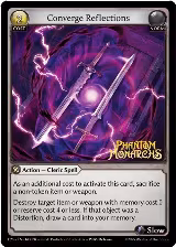 Converge Reflections (143), Promotional Cards — Grand Archive card price