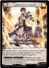 Lightweaver's Assault (North America Nationals Qualifier) (062), Promotional Cards — Grand Archive card price