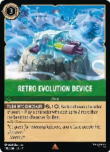 Retro Evolution Device (100/204), Winterspell — Lorcana card price