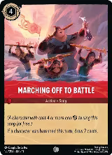 Marching Off to Battle (129/204) — card price
