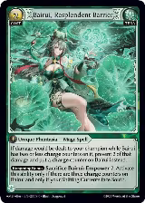 Bairui, Resplendent Barrier (230), Mortal Ambition Alter Edition — Grand Archive card price