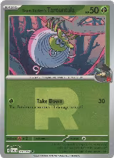 Team Rocket's Tarountula (Team Rocket) (018/217) — card price