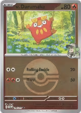 N's Darumaka (Poke Ball) (032/217) — card price
