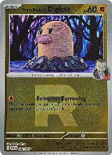 Team Rocket's Diglett (Team Rocket) (100/217), Ascended Heroes — Pokémon card price