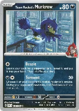 Team Rocket's Murkrow (Team Rocket) (126/217), Ascended Heroes — Pokémon card price