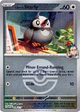 Larry's Starly (Poke Ball) (168/217), Ascended Heroes — Pokémon card price