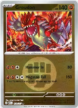 Groudon (Energy Symbol Pattern) (108/217), Ascended Heroes — Pokémon card price