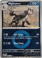 Mightyena - 129/217 (Energy Symbol Pattern) (129/217), Ascended Heroes — Pokémon card price