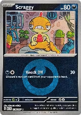 Scraggy (Energy Symbol Pattern) (134/217), Ascended Heroes — Pokémon card price