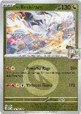 N's Reshiram (Energy Symbol Pattern) (154/217), Ascended Heroes — Pokémon card price