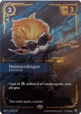 Heimerdinger, Inventor (111a/298), Riftbound Promotional Cards — Riftbound card price