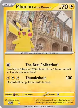 Pikachu at the Museum — card price