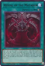 Ritual of the Matador (MZMU-EN024) — card price
