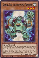 Gamma The Electromagnet Warrior (MZMU-EN082) — card price