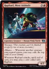 Raphael, Most Attitude (101) — card price