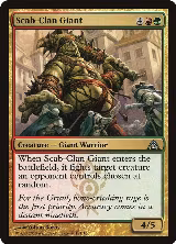 Scab-Clan Giant (101) — card price