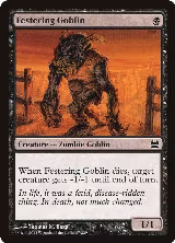 Festering Goblin (87) — card price