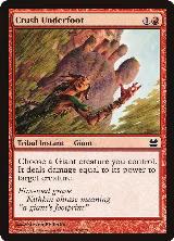 Crush Underfoot (109) — card price