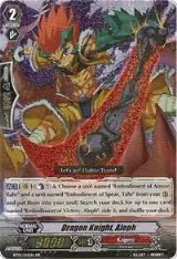 Dragon Knight, Aleph (BT01/014EN), Descent of the King of Knights — Vanguard card price