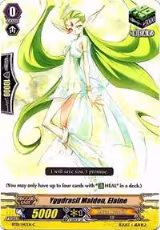 Yggdrasil Maiden, Elaine (BT01/047EN), Descent of the King of Knights — Vanguard card price