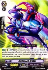 Highspeed, Brakki (BT01/074EN), Descent of the King of Knights — Vanguard card price