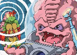 Krang, Master Mind Art Card (25/54) (Gold-Stamped Signature) (25) — card price