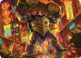 Slash, Reptile Rampager Art Card (Gold-Stamped Signature) (10) — card price