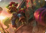 Leatherhead, Iron Gator Art Card (43) — card price