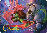 Super Combo Art Card (Gold-Stamped Signature) (44) — card price