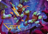 Mikey & Don, Party Planners Art Card (Gold-Stamped Signature) (15) — card price