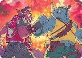 Bebop & Rocksteady Art Card (29) — card price