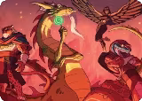 North Wind Avatar Art Card (32) — card price