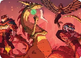 North Wind Avatar Art Card (Gold-Stamped) (32) — card price