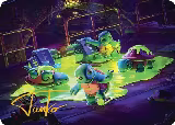 The Ooze Art Card (Gold-Stamped Signature) (18) — card price