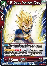SS Vegeta, Unmatched Power (BT30-008) — card price