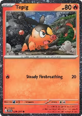 Tepig - 029/217 (Cosmos Holo) (029/217), Miscellaneous Cards & Products — Pokémon card price