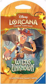 Disney Lorcana: Wilds Unknown Sleeved Booster Pack, Wilds Unknown — Lorcana card price