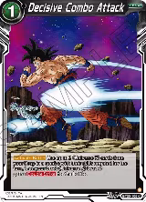 Decisive Combo Attack (BT30-105) — card price